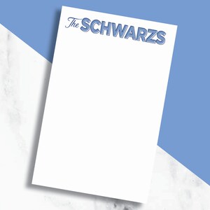 Personalized Notepad | Personalized Gift for mom | personalized gift | custom notepad