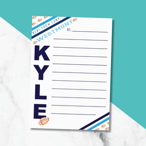 Sleepaway Camp Stationery | Notes from Camp | Sports Thank you cards