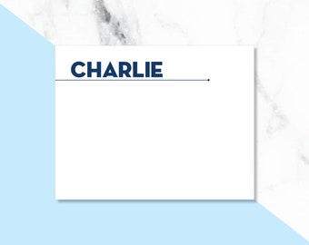 Boy Stationery/ Thank You Cards/ simple thank you cards/ toddler stationery