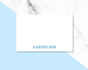Boy Stationery/ Thank You Cards/ simple thank you cards/ toddler stationery