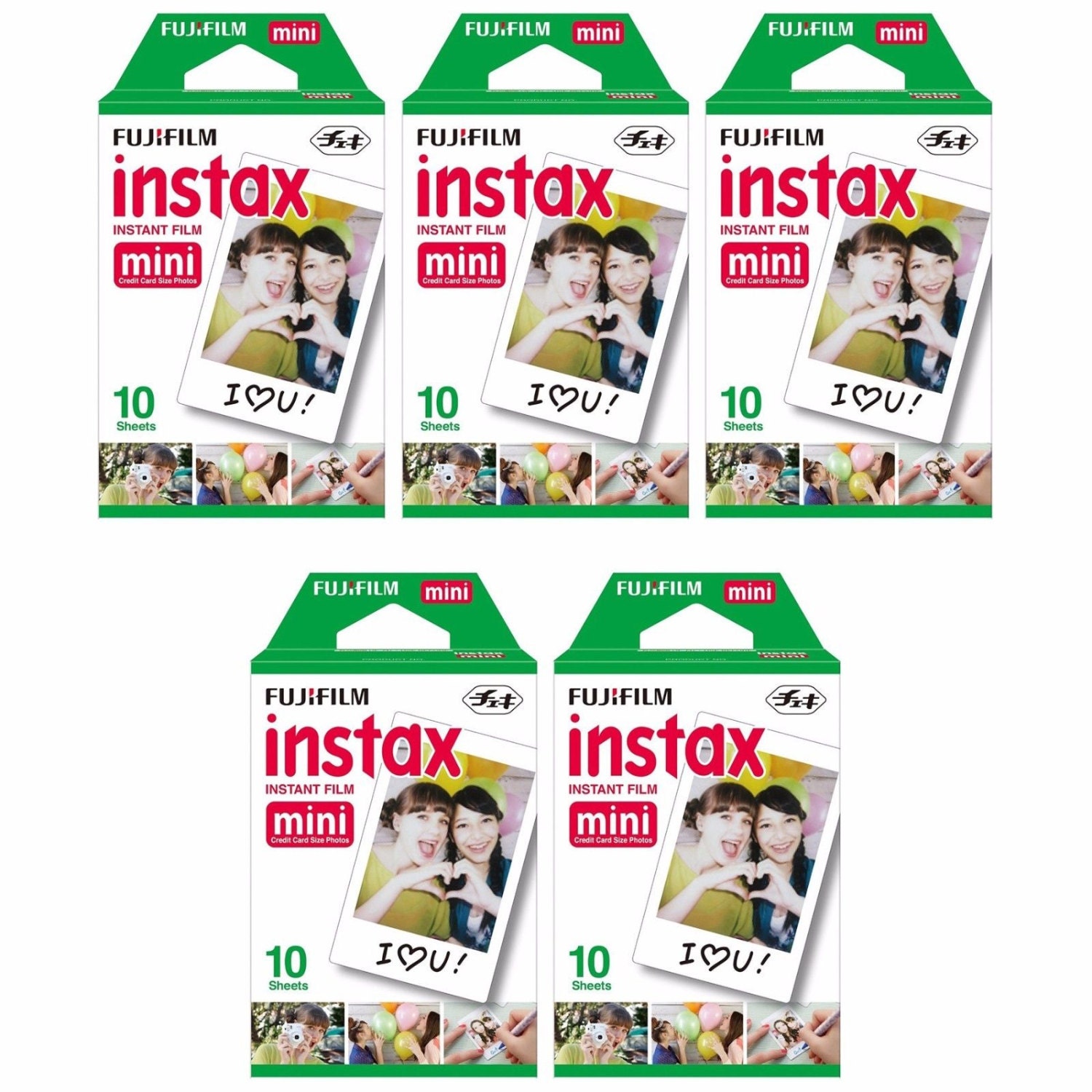 FujiFilm Instax Mini Picture Format Fuji Instant Film Photo 50 | Etsy