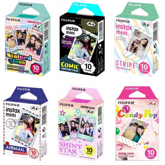 Fujifilm Instax Mini Picture Instant Film Photo 60 Shots Etsy