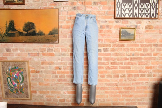 Vintage 90s Canyon River Blue Jeans-Light Wash-SZ… - image 6