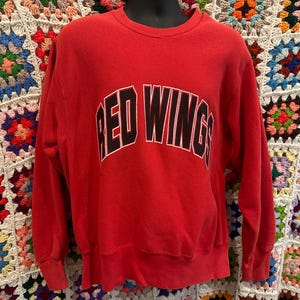 Vintage 90s NHL Red Wings Sweater -Made in USA- -Large-