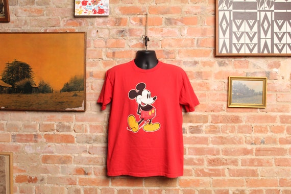 Vintage Mickey Mouse Shirt -80s- - image 1