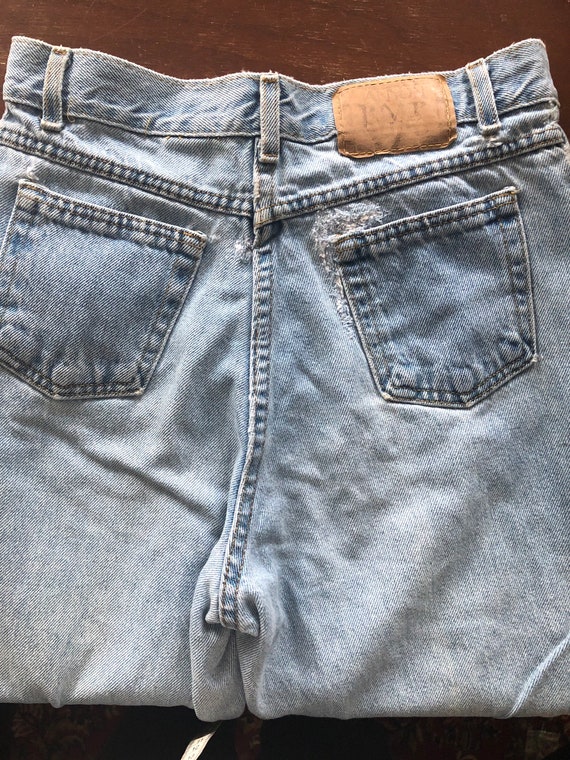 Vintage 90s Canyon River Blue Jeans-Light Wash-SZ… - image 10
