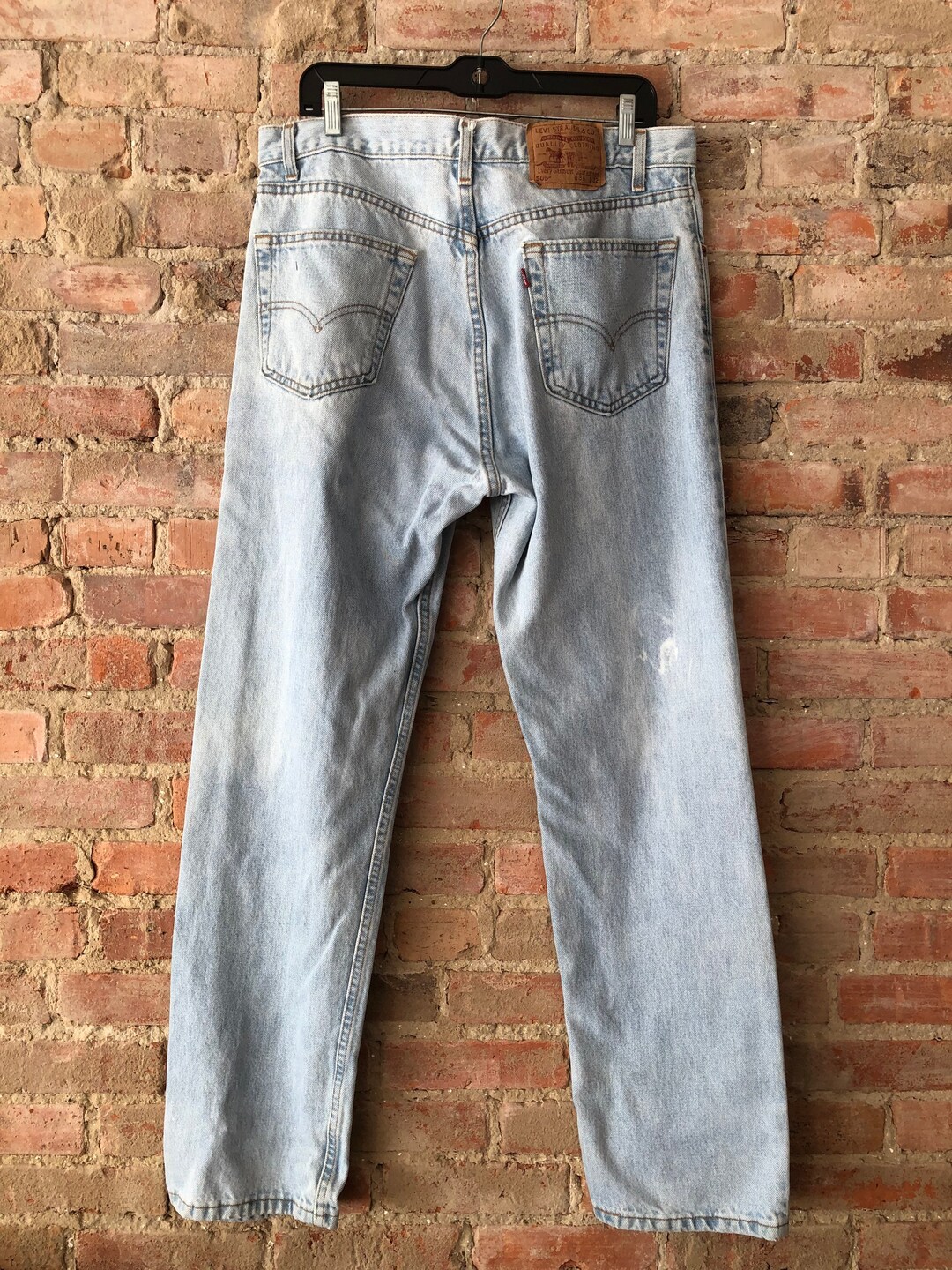 Vintage 505 Levi's -made in USA- Light Wash-36x34 - Etsy