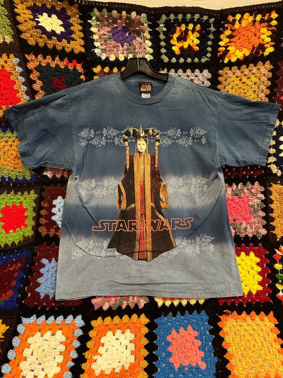 VTG Star Wars Amidala Y2K Shirt YXL