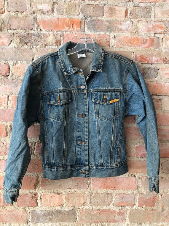 Vintage Jordache Jeans Jacket 90s XS - image 1