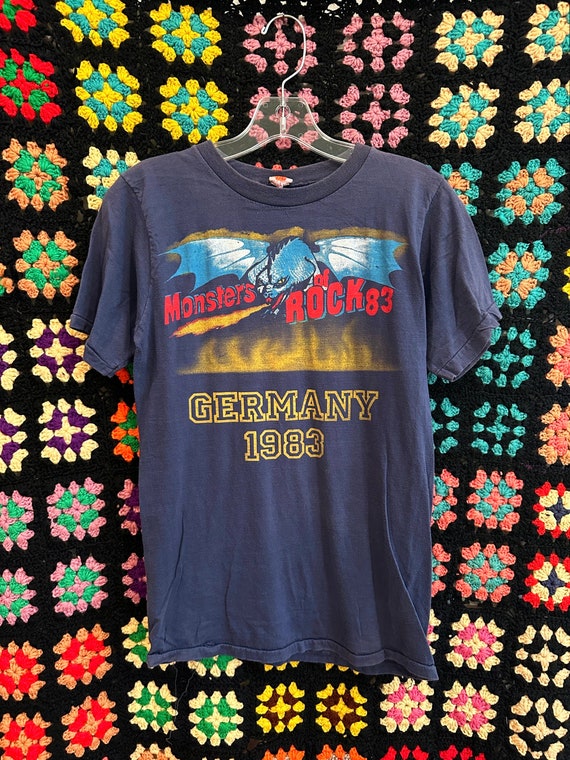 1983 Monsters of Rock Germany Shirt- Made in USA- Small - Etsy