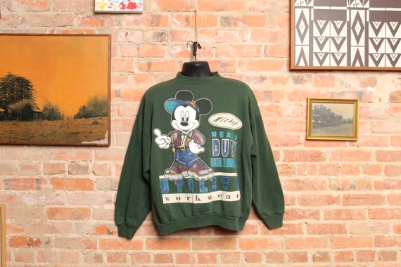 Vintage Mickey Mouse Utility Sweater
