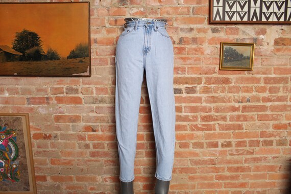 Vintage 90s GAP Jeans-Light Wash-Reverse Fit-Made… - image 2