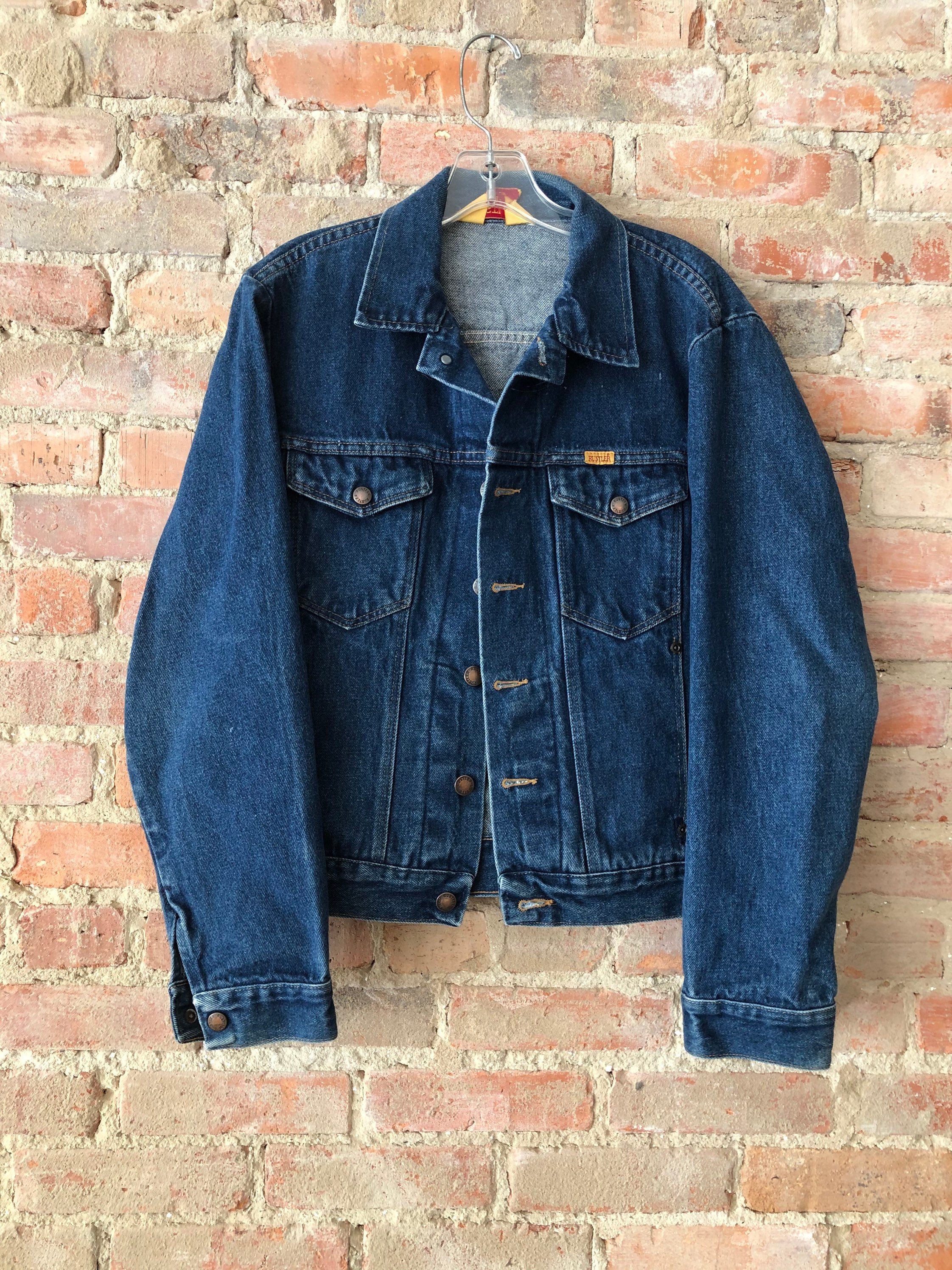 Vintage Rustler Jean Jacket 80s -made in the USA- - Etsy