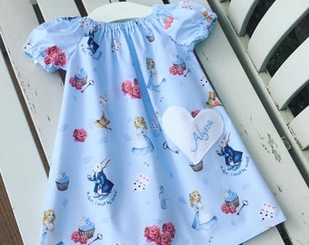 Alice In Wonderland Dress Etsy