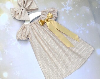 Baby christmas dress | Etsy