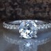 Brandi reviewed Diamond Engagement Ring 1.50 ct-White Gold solitaire ring-multistone ring-Bridal Jewelry-Anniversary-1 carat diamond-promise ring