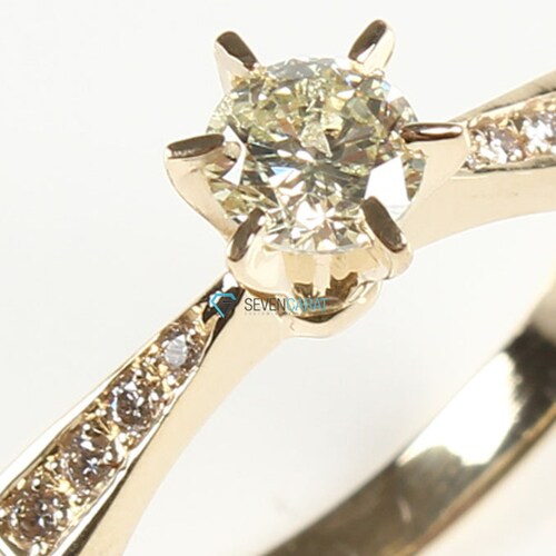 1/2 karaat Diamond Engagement Ring-Solitaire diamanten verlovingsring-Promise ring- Multistone ring-Anniversary ring-For her-Solitaire ring