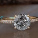 Mason Adamovicz reviewed 1 carat salt & pepper diamond-Salt and Pepper diamond engagement ring-4 prong solitaire ring-Promise ring-Custom Ring- salt and pepper ring