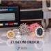 Dorothy  Rail reviewed Custom order for Dorothy Rail -Payment #2-Salt and Pepper diamond engagement ring-Gatsby ring-halo wedding set-Promise ring