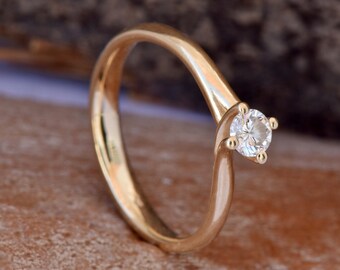 Download Diamond Engagement Ring Solitaire Diamond Ring Promise Etsy