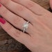 Thea Delos Reyes reviewed 2 carat salt & pepper diamond-Salt and Pepper diamond engagement ring-4 prong solitaire ring-Promise ring-2 ct diamond-Salt and pepper ring