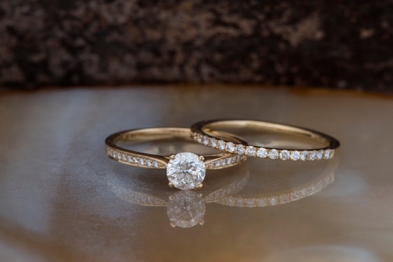 Cheap white gold wedding ring sets deals