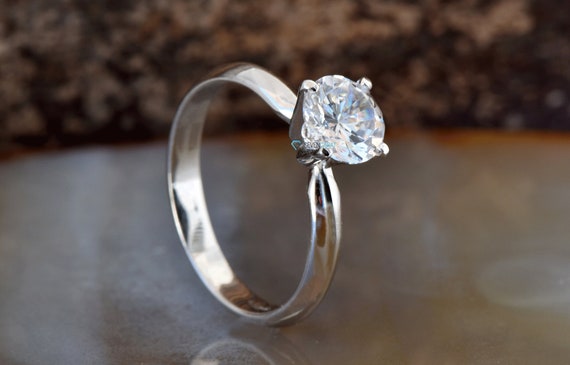 1 carat sale diamond solitaire ring