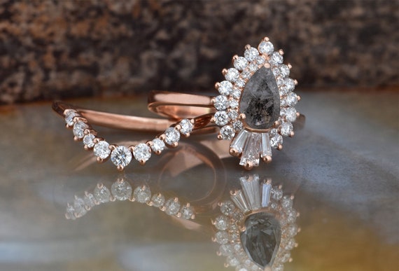 Alternative style shop engagement rings
