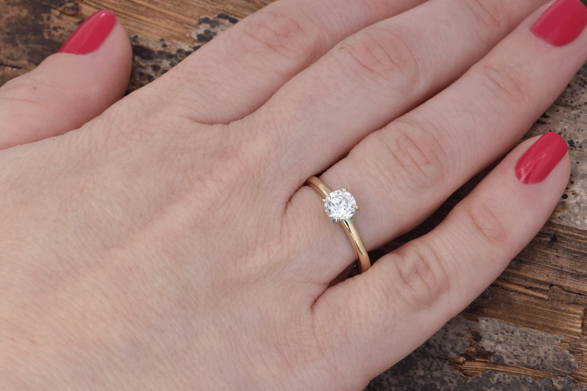 Anello fidanzamento deals 1 carato
