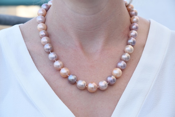 collier perles naturelles