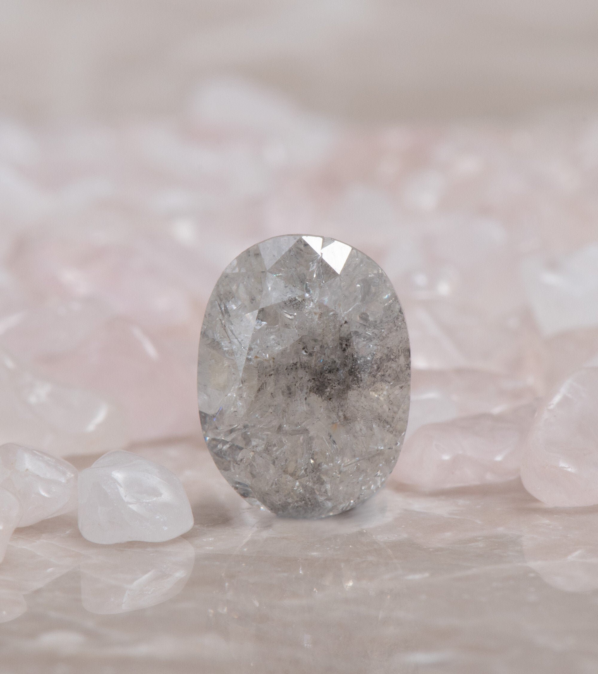 2.60ct salt & pepper diamondSalt and Pepper diamond Etsy