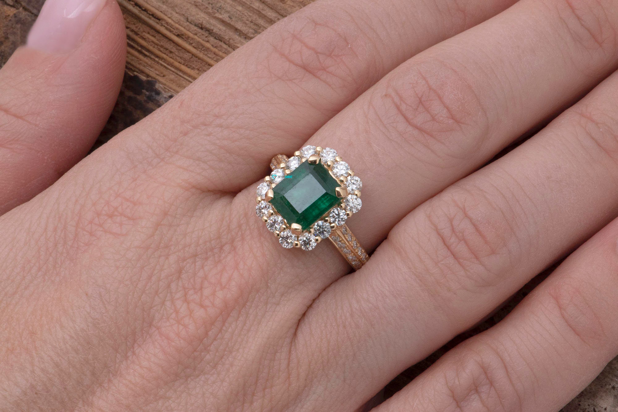 Charming floral Edwardian emerald ring – Delphi Antiques (Dublin)
