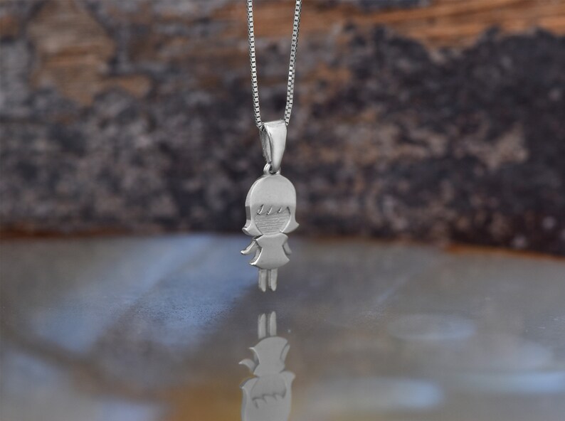 Custom Necklacebaby Girl Personalizednecklace Baby's Etsy