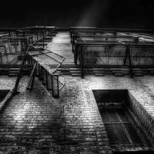 No Escape - Fine Art Photography - Black & White
