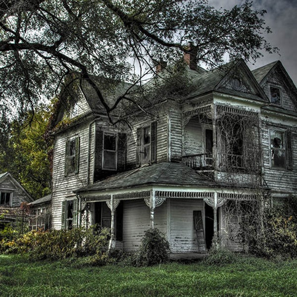 Abandoned Farmhouse Print, Fine Art Photography, Beautifully Abandoned House in Missouri, Wall Art