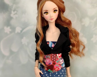 Smart doll denim skirt