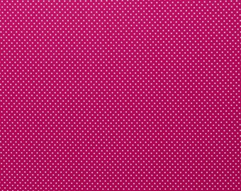 Baumwolle Judith Tupfen 2mm pink