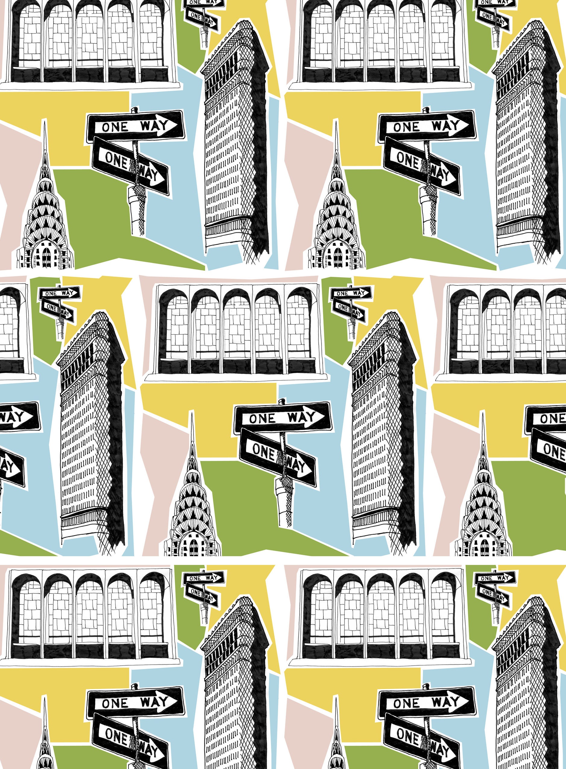 Fabric by the Metre NYC New York Fabric New York Etsy UK