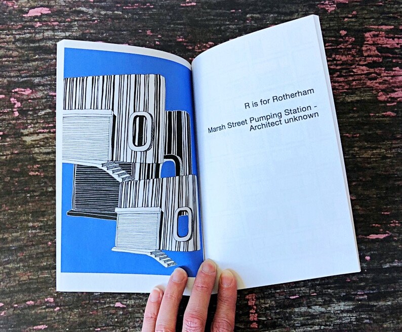 The A-Z of British Buildings Digital Download Book of Illustrations by Kate Marsden Architecture Mid-Century UK Guide image 4