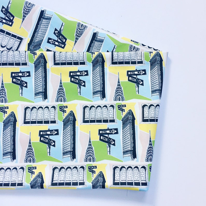 Fabric by the Metre NYC New York Fabric New York Etsy UK