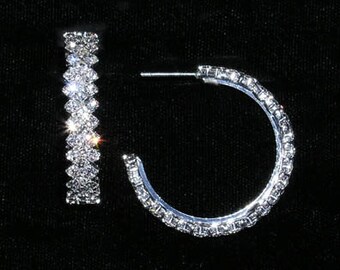 Style # 15021 - Jagged Hoop Earring