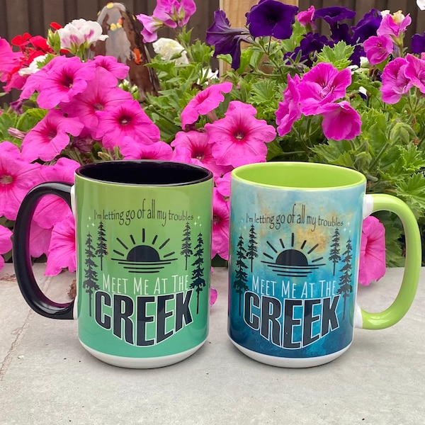 Billy Strings Meet me at the Creek Coffee Mug