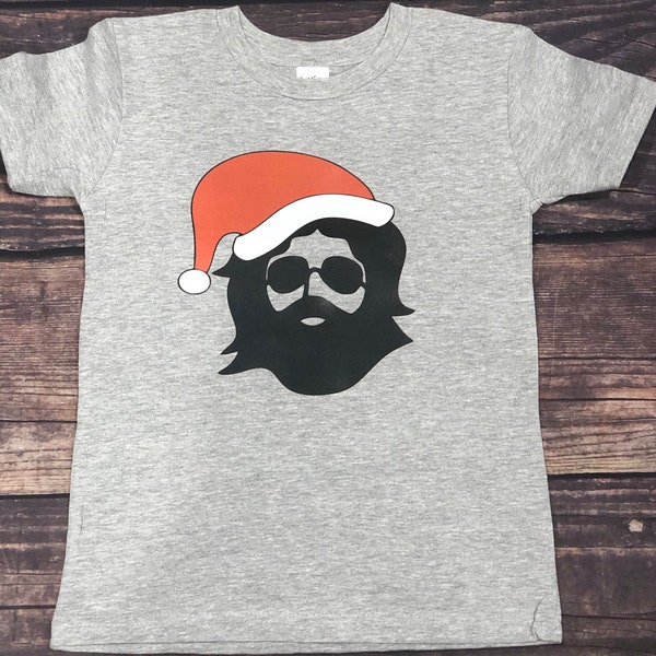 Santa Jerry Garcia Tshirt