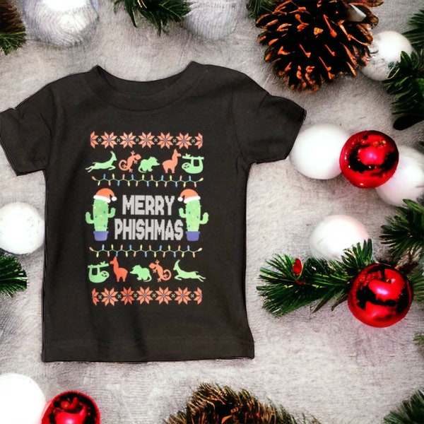 Merry Phishmas Ugly Christmas Sweater TShirt