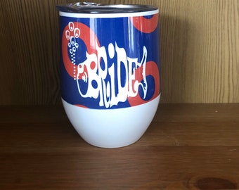 Phish Bride Wine Tumbler with lid