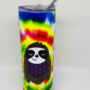 Phish Sloth 20 oz Skinny Tumbler