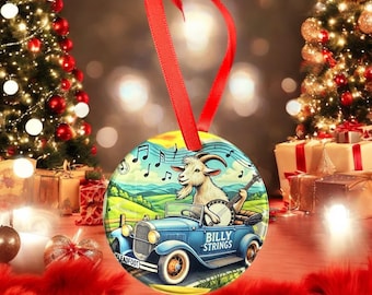 Billy Strings Lead Foot Ornament