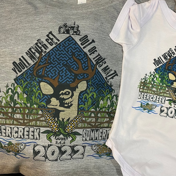 Phish Deer Creek 2022 Etsy