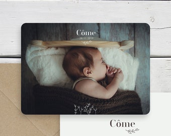 Birth announcement "Côme"