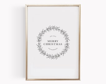 Affiche Merry Christmas